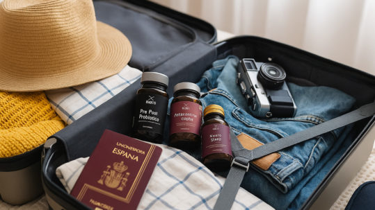 Los mejores suplementos para llevarte de viaje